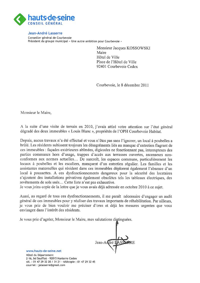 2011-12 Lettre Maire Immeubles Louis Blanc