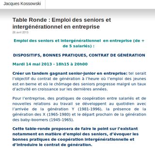 Contrat generationjk