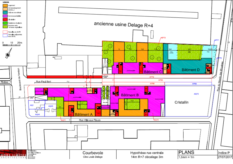 Projet HSBC sur l'îlot Paul Bert