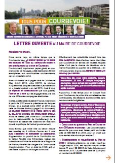 Lettre Ouverte Maire Page 1